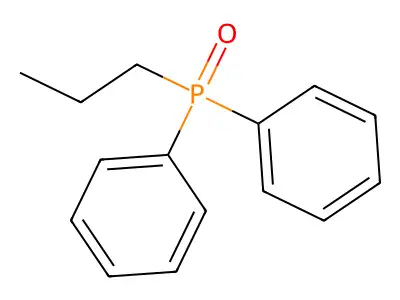 Phosphine oxide, diphenylpropyl- structure