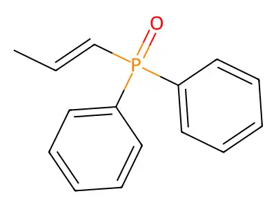 Diphenyl(prop-1-en-1-yl)phosphine oxide structure