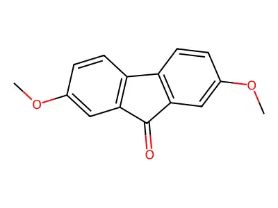 2,7-Dimethoxy-9H-fluoren-9-one structure