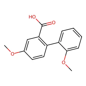 5-Methoxy-2-(2-methoxyphenyl)benzoic acid structure