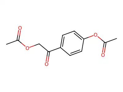 4-(2-Acetoxyacetyl)phenyl acetate structure
