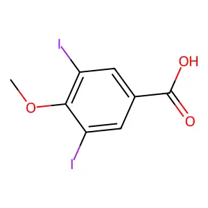 3,5-二碘-4-甲氧基苯甲酸 structure