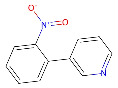 3-(2-Nitrophenyl)pyridine structure