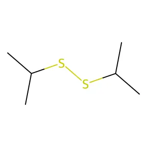 二异丙基二硫化物 structure