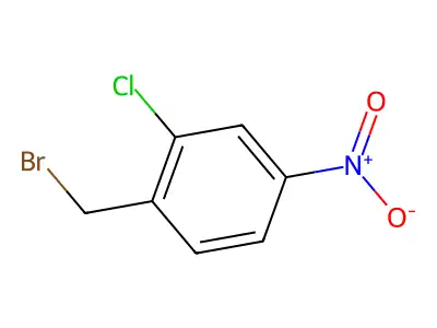 1-(Bromomethyl)-2-chloro-4-nitrobenzene structure