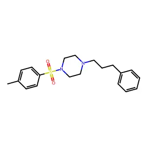 1-(4-Methylphenyl)sulfonyl-4-(3-phenylpropyl)piperazine structure