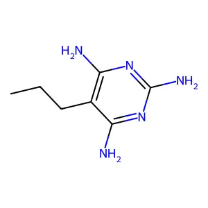 5-Propylpyrimidine-2,4,6-triamine structure
