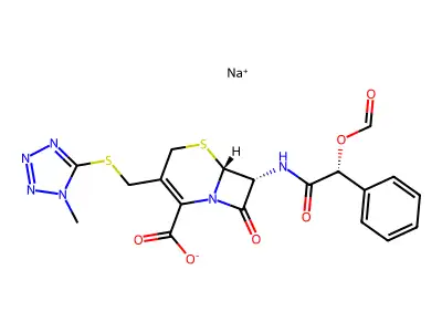 头孢孟多酯 structure