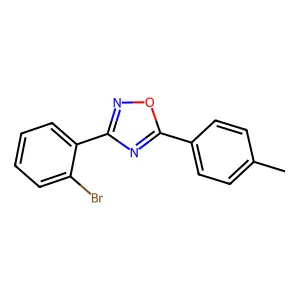 3-(2-Bromophenyl)-5-(4-methylphenyl)-1,2,4-oxadiazole structure