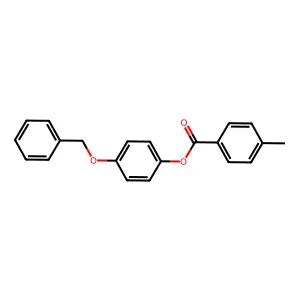 4-(Benzyloxy)phenyl 4-methylbenzoate structure