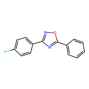 3-(4-Fluorophenyl)-5-phenyl-1,2,4-oxadiazole structure