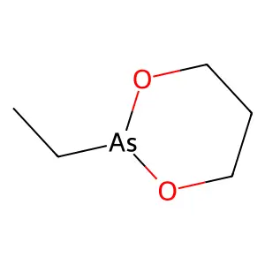 2-Ethyl-1,3,2-dioxarsinane structure