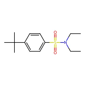 4-tert-butyl-N,N-diethylbenzenesulfonamide structure