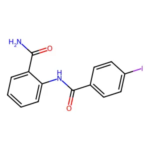 2-[(4-Iodobenzoyl)amino]benzamide structure