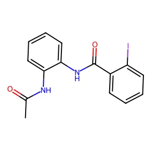 N-(2-乙酰氨基苯基)-2-碘苯甲酰胺 structure