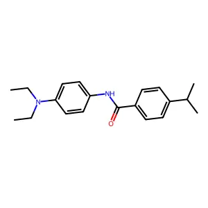 N-[4-(diethylamino)phenyl]-4-propan-2-ylbenzamide structure