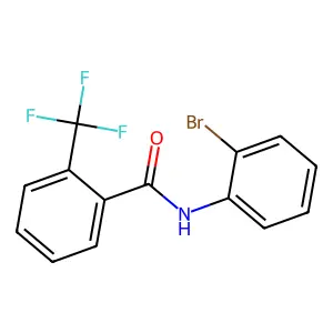 N-(2-bromophenyl)-2-(trifluoromethyl)benzamide structure