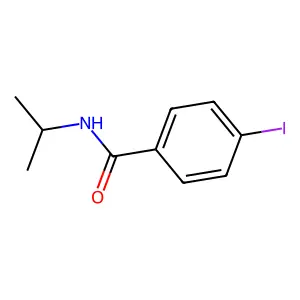 4-Iodo-N-isopropylbenzamide structure