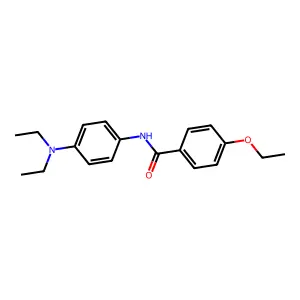 N-[4-(diethylamino)phenyl]-4-ethoxybenzamide structure