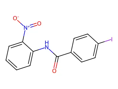 4-iodo-N-(2-nitrophenyl)benzamide structure