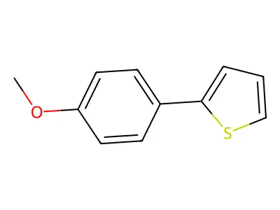 2-(4-Methoxyphenyl)thiophene structure