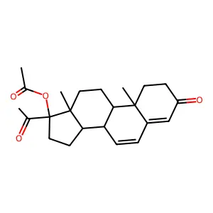 Melengestro acetate structure