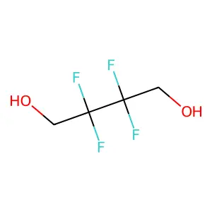 2,2,3,3-Tetrafluoro-1,4-butanediol structure