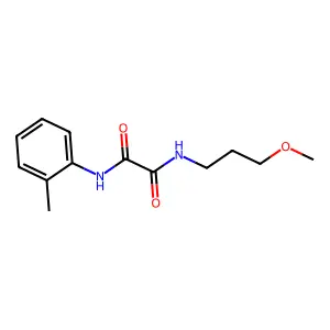 N-(3-methoxypropyl)-N'-(2-methylphenyl)ethanediamide structure