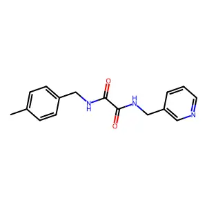 N-(4-Methyl-benzyl)-N'-pyridin-3-ylmethyl-oxalamide structure