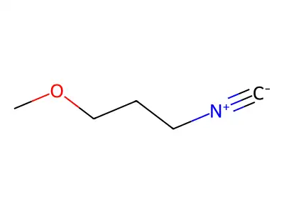 1-Isocyano-3-methoxypropane structure