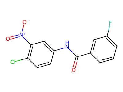 4-氟-3-硝基苯甲醛 structure