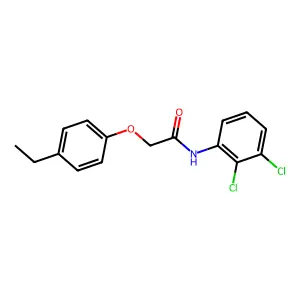 N-(2,3-二氯苯基)-2-(4-乙基苯氧基)乙酰胺 structure