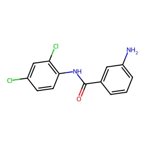 3-amino-N-(2,4-dichlorophenyl)benzamide structure