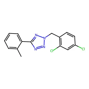 2-[(2,4-Dichlorophenyl)methyl]-5-(2-methylphenyl)tetrazole structure