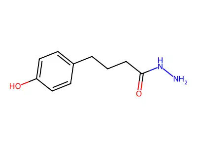 4-(4-Hydroxyphenyl)butanehydrazide structure