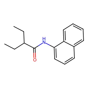 2-ethyl-N-(naphthalen-1-yl)butanamide structure