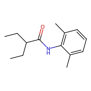 N-(2,6-dimethylphenyl)-2-ethylbutanamide structure