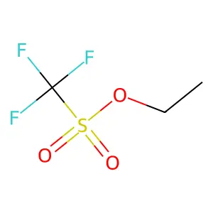 Ethyl trifluoromethanesulphonate structure