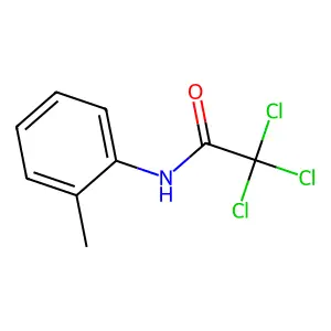 2,2,2-Trichloro-N-(2-methylphenyl)acetamide structure