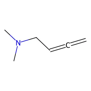 N,N-dimethylbuta-2,3-dien-1-amine structure