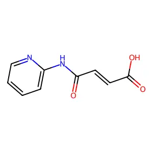 2-Butenoic acid, 4-oxo-4-(2-pyridinylamino)-, (Z)- structure