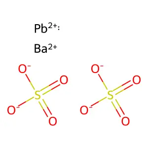 Sulfuric acid, barium lead salt (1:?:?) structure
