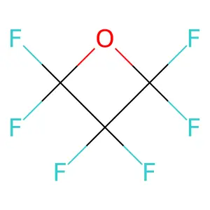 Oxetane, hexafluoro- structure