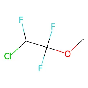 2-氯-1,1,2-三氟乙基甲基醚 structure