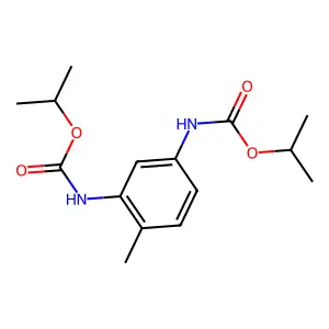 N,N'-Bis(isopropoxycarbonyl)-4-methyl-1,3-phenylenediamine structure