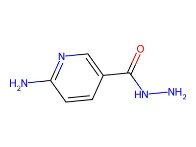 6-Aminonicotinohydrazide structure