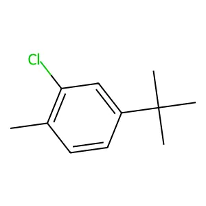 4-Tert-butyl-2-chloro-1-methylbenzene structure