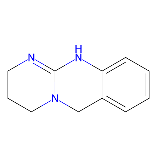 1,3,4,6-tetrahydro-2H-pyrimido[2,1-b]quinazoline structure