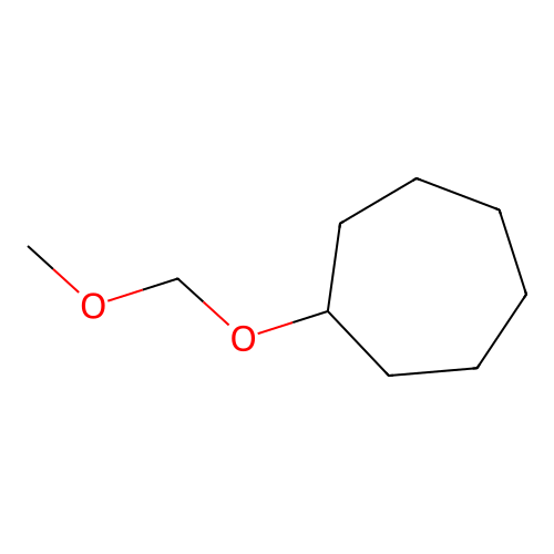 Methoxymethoxycycloheptane structure