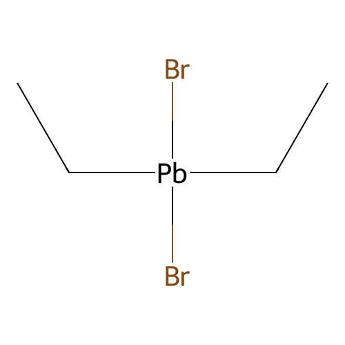Diethyllead Dibromide structure